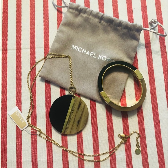 Michael Kors Jewelry - Michael Kors necklace and bracelet set